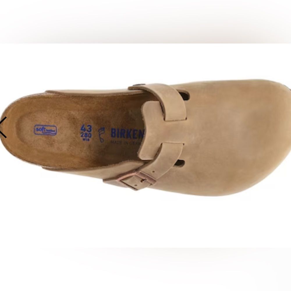 Women  Birkenstocks Boston Clog Size 9